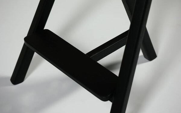 Scaun lemn masiv Venom, 55 × 35 × 72 cm