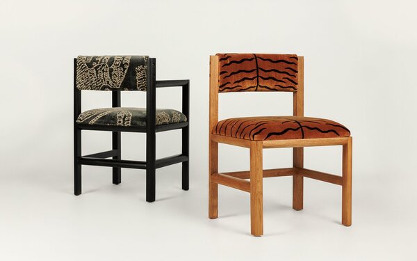 Scaun lemn masiv IAM, 51 × 44 × 82 cm