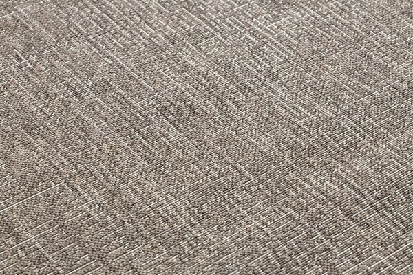Covor sisal Floorlux 20401 Cadru taupe si şampanie