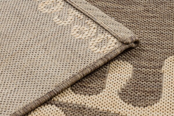 Covor sisal Floorlux 20645 cafea si natural