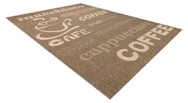Covor sisal Floorlux 20645 cafea si natural