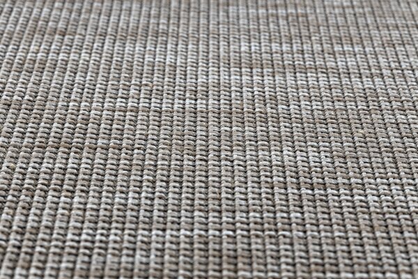 Covor sisal Floorlux 20580 simplu, culoare, solidă - argint / negru