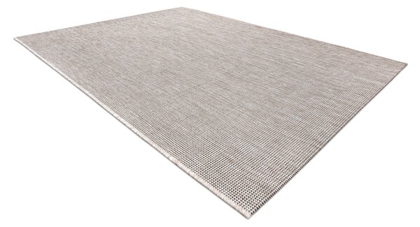 Covor sisal Floorlux 20580 simplu, culoare, solidă - argint / negru