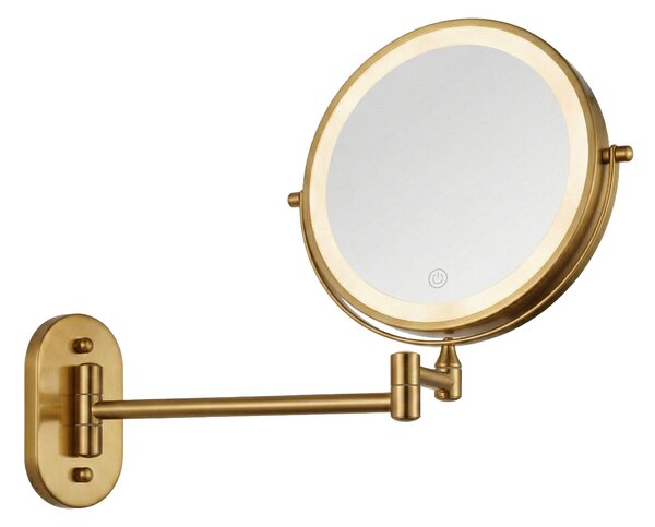 Oglindă LED Glow Old Gold