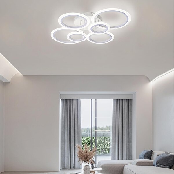 Candelabru Luminae Alb, 35W LED cu 3 culori de lumină