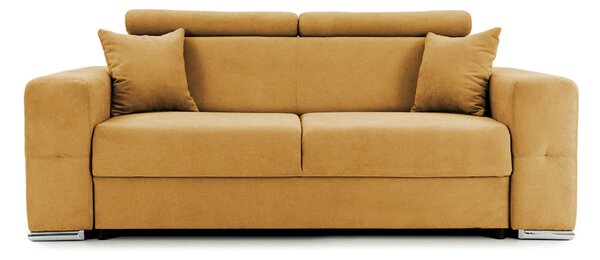 Canapea Fixă 2 locuri BELLAGIO, cu tetiere reglabile, 205x100x100 cm, Mango-Enjoy
