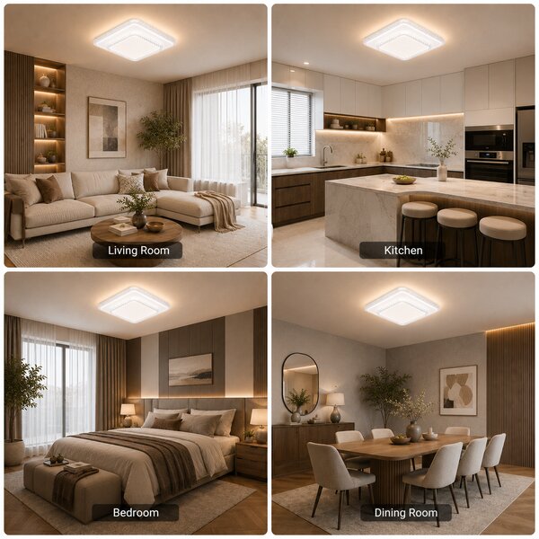 Lustră LED Modernă Mira – 3 culori de lumină