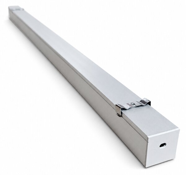 Profil LED din aluminiu cu capac – 3,0 x 3,0 x 80 cm