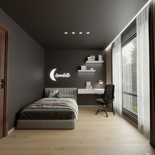 Scaun de birou Easy Black Bleumarin