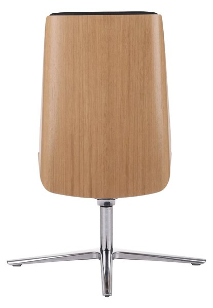 Scaun de conferință Moon Wood CF - Furnir de stejar