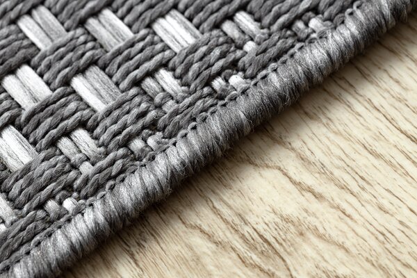 Covor SISAL BOHO 46201575 Cadru gri