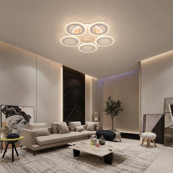 Lustră LED Viviana – 3 culori de lumină