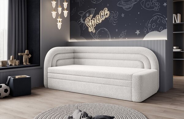 Canapea lemn masiv Filo Extensibila cu Depozitare Royal 01 Colt Stanga