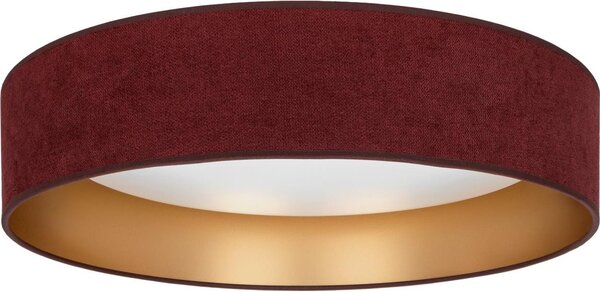 Brilagi-LED corp de iluminat de tavan VELVET SIMPLE LED/24W/230V 3000K diam. 45 cm vișiniu/auriu