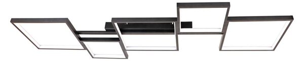 Brilagi - Plafonieră LED SHIFT/42W/230V 4000K 47,5x122 cm neagră