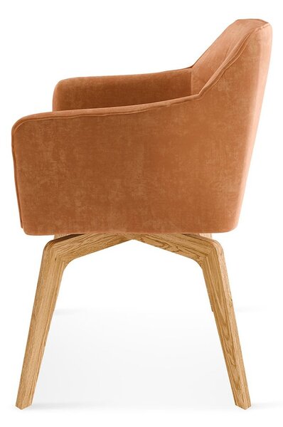 Scaun lemn masiv SILLA, 62 × 83 × 63 cm
