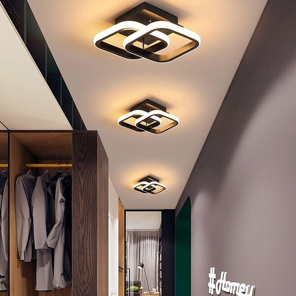 Lustră LED Lorelia – Neagră