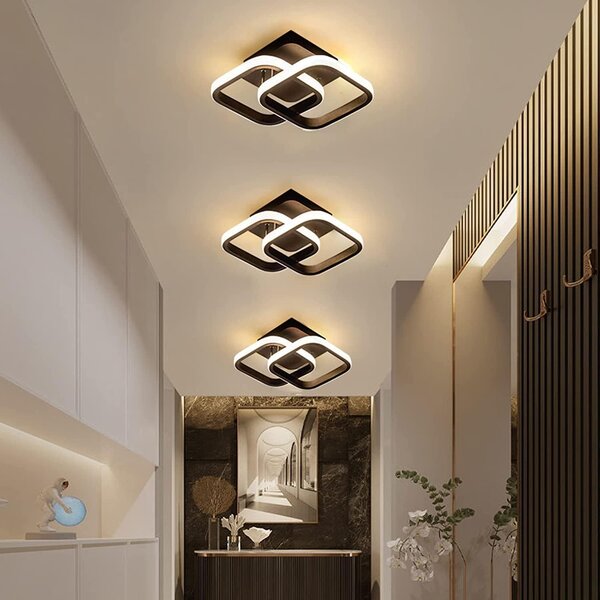 Lustră LED Lorelia – Neagră