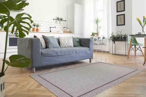 Covor SISAL BOHO 39013037 Cadru bej