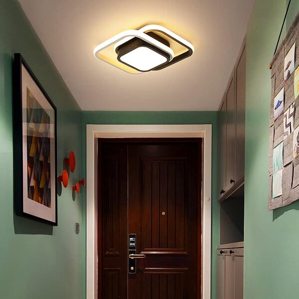 Lustră LED Luxa – Neagră