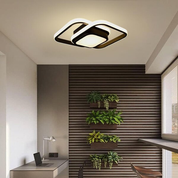 Lustră LED Luxa – Neagră