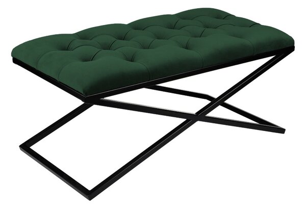 Banchetă Linda Cross Chesterfield 45x90