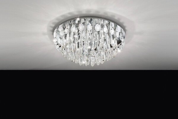 Eglo 93434 - Lampă de tavan CALAONDA 10xG9/33W/230V diam. 76 cm