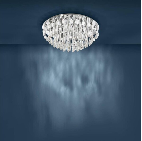 Eglo 93434 - Lampă de tavan CALAONDA 10xG9/33W/230V diam. 76 cm