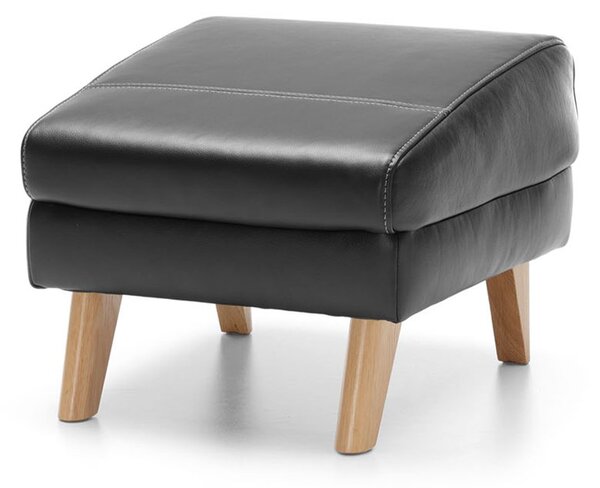 Taburet lemn masiv FIORD –, 53 × 44 × 52 cm