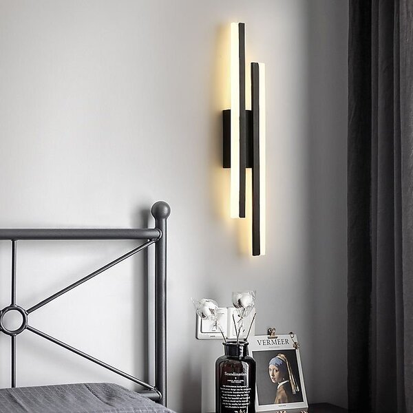 Lampă LED de perete Thea – Neagră