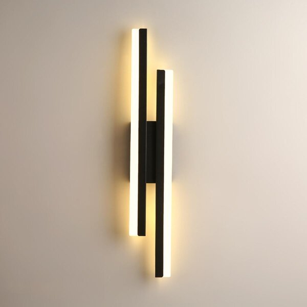 Lampă LED de perete Thea – Neagră