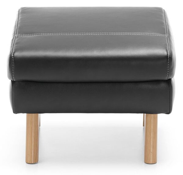 Taburet lemn masiv FIORD –, 53 × 44 × 52 cm