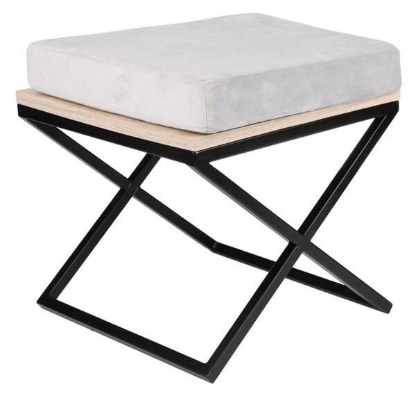 Măsuță-taburet Linda Cross Table Plus