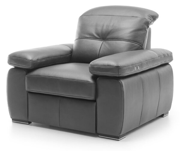 Fotoliu lemn masiv LEGEND cu recliner, 118 × 89 × 102 cm