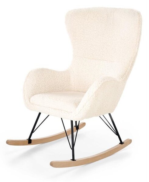 Fotoliu-balansoar tip wingback Liberto 2