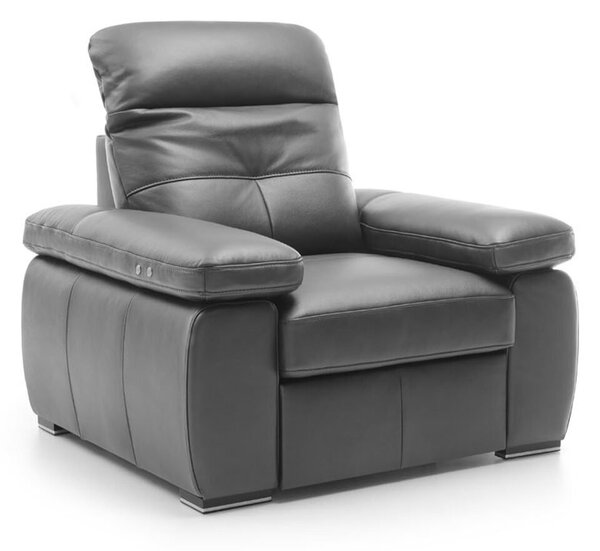 Fotoliu lemn masiv LEGEND cu recliner, 118 × 89 × 102 cm