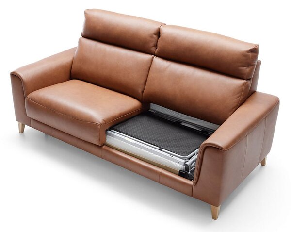 Canapea lemn masiv LEGATO, 203 × 103 × 101 cm