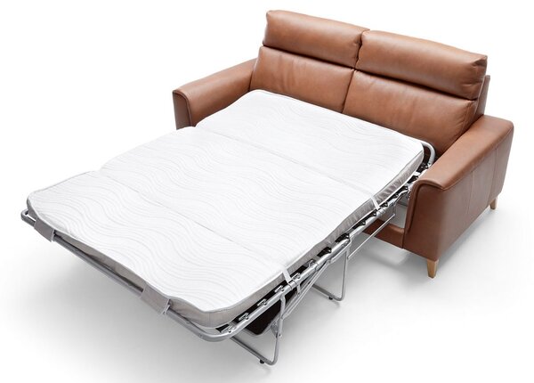 Canapea lemn masiv LEGATO, 203 × 103 × 101 cm