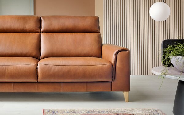 Canapea lemn masiv LEGATO, 178 × 103 × 101 cm