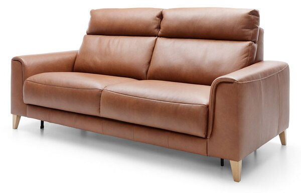 Canapea lemn masiv LEGATO, 203 × 103 × 101 cm
