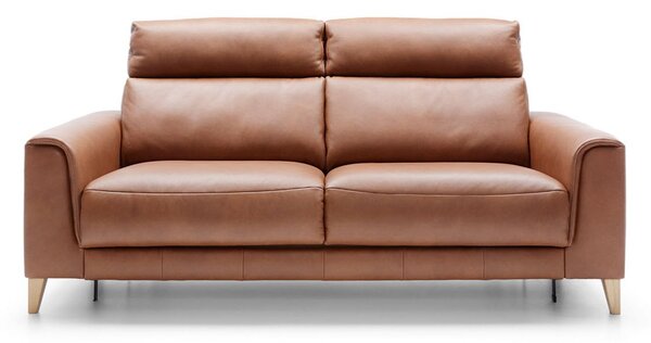 Canapea lemn masiv LEGATO, 203 × 103 × 101 cm