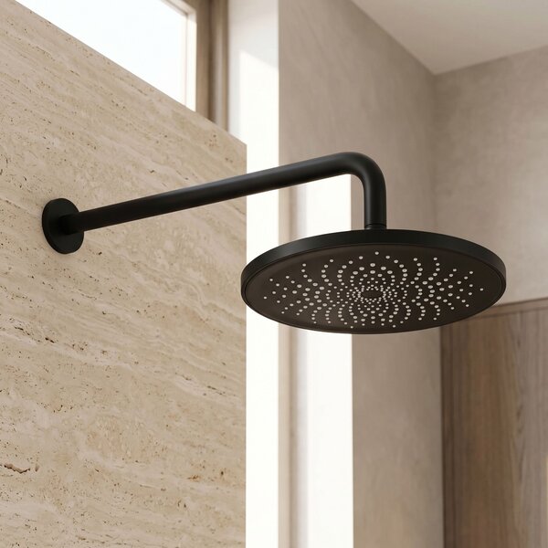 Braț duș rotund REA JS-9021B 40cm Black
