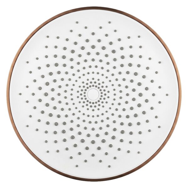 Cap de duș rotund REA JS-021BRG Brush Copper