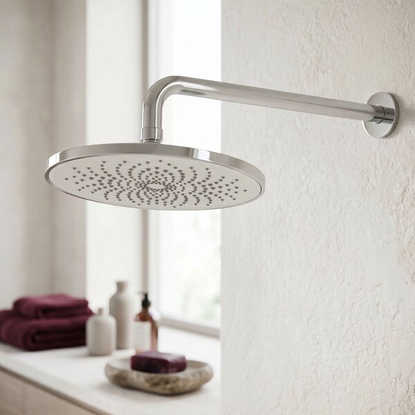 Braț duș rotund REA JS-9021 40cm Chrome