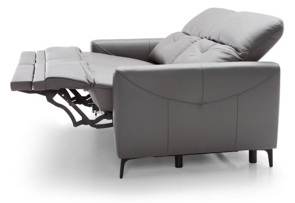 Canapea lemn masiv recliner SANDRA 184×82/104×109 cm