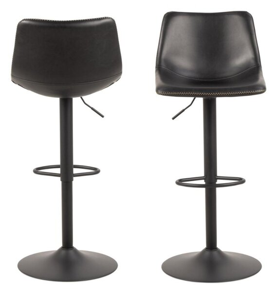Scaun de bar Oregon negru