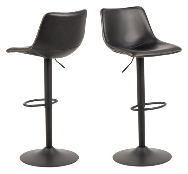 Scaun de bar Oregon negru