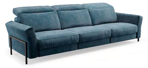 Canapea lemn masiv Mellow, 238 × 87 × 104 cm