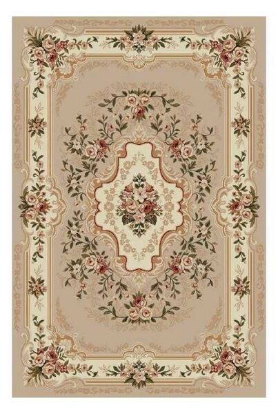 Covor Clasic Lotus 570 Bej Selectează mărime: 100 X 200
