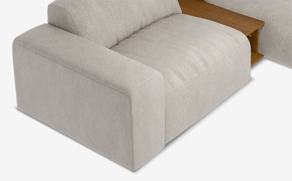 Canapea lemn masiv Tommy, 293 × 69 × 107 cm